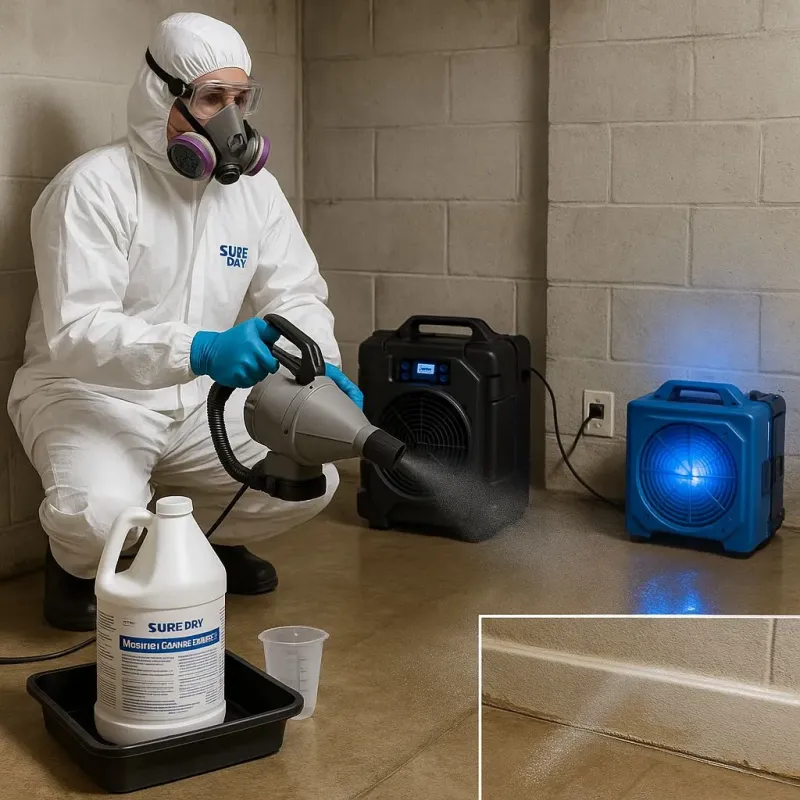 Sanitization and Odor Removal process in Geistown, PA