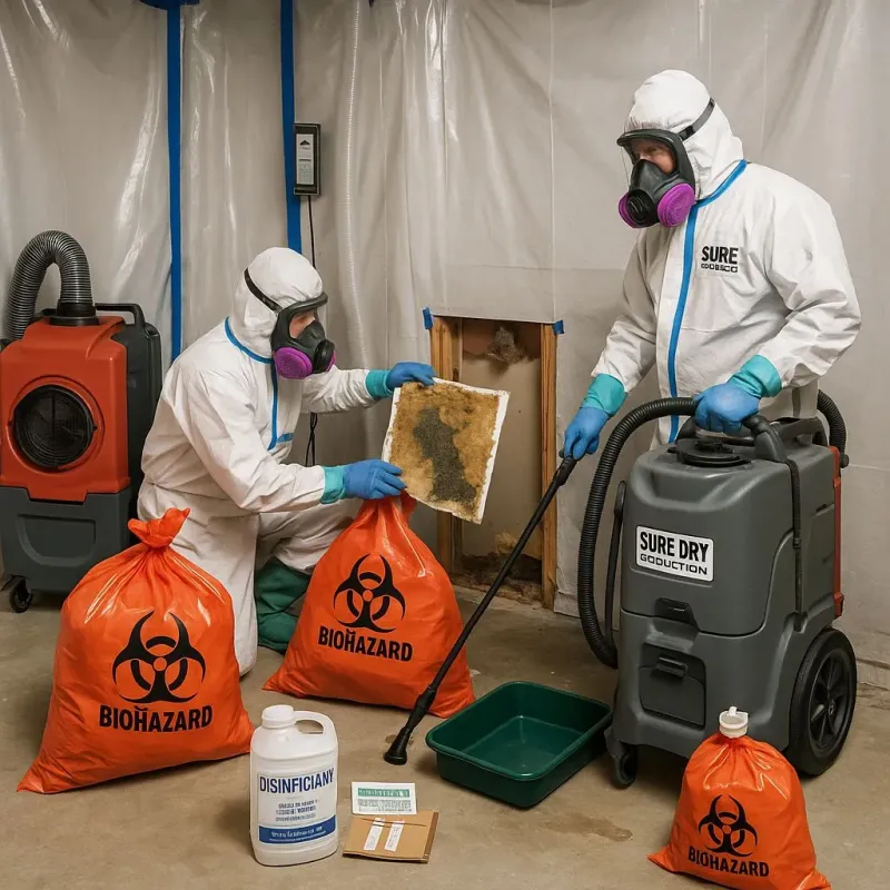 Contaminated Water Handling Protocols process in Geistown, PA