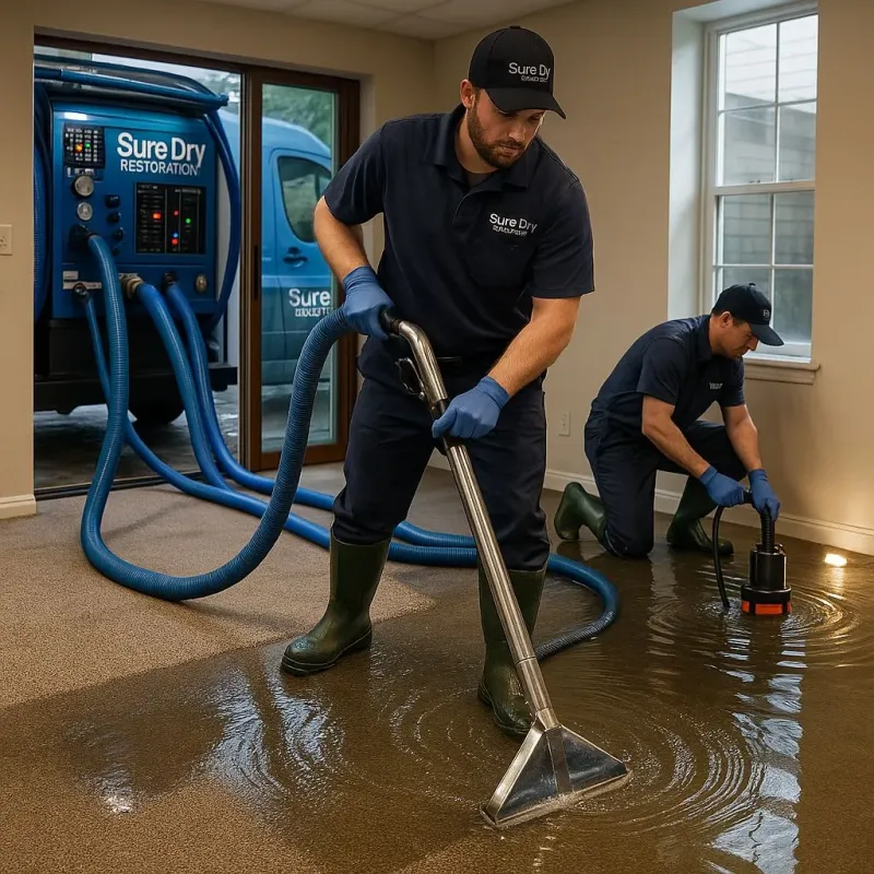 Water Extraction and Removal process in Geistown, PA